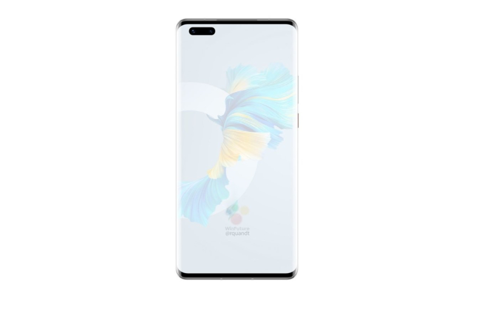 نمای رویه‌رویی Huawei Mate 40 Pro