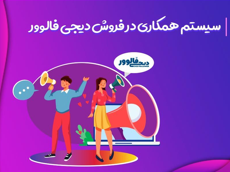 سیستم همکاری در فروش دیجی فالوور