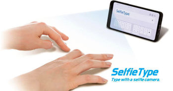 فناوری SelfieType سامسونگ امکان تایپ با دوربین سلفی را فراهم می کند!