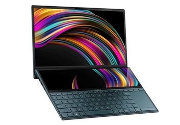 ایسوس ZenBook Duo معرفی شد؛ لپ تاپی با دو نمایشگر