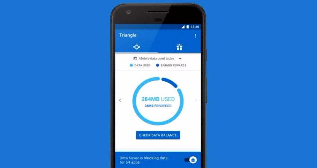 با نرم‌افزار Triangle در حجم اینترنت صرفه‌جویی کنید