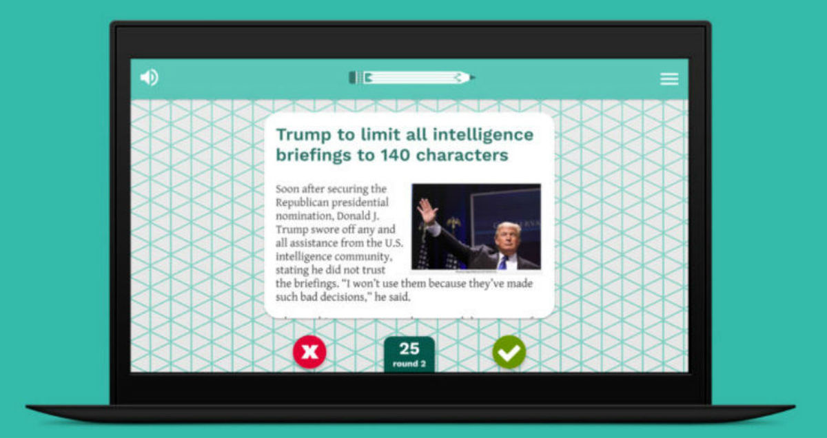 بازی کنید: تشخیص خبرهای دروغ از راست