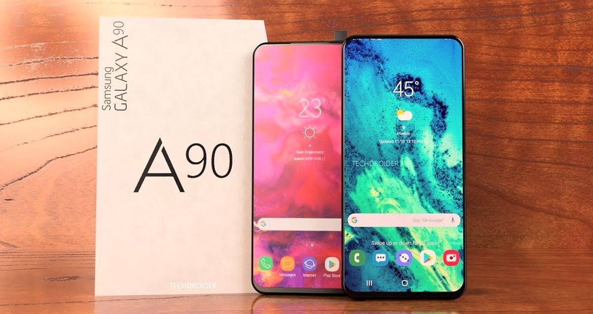 رندرهای گلکسی A90 سامسونگ به اینترنت راه پیدا کرد