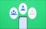 تنظیمات visibility قابلیت Nearby Share در سیستم‌عامل اندروید