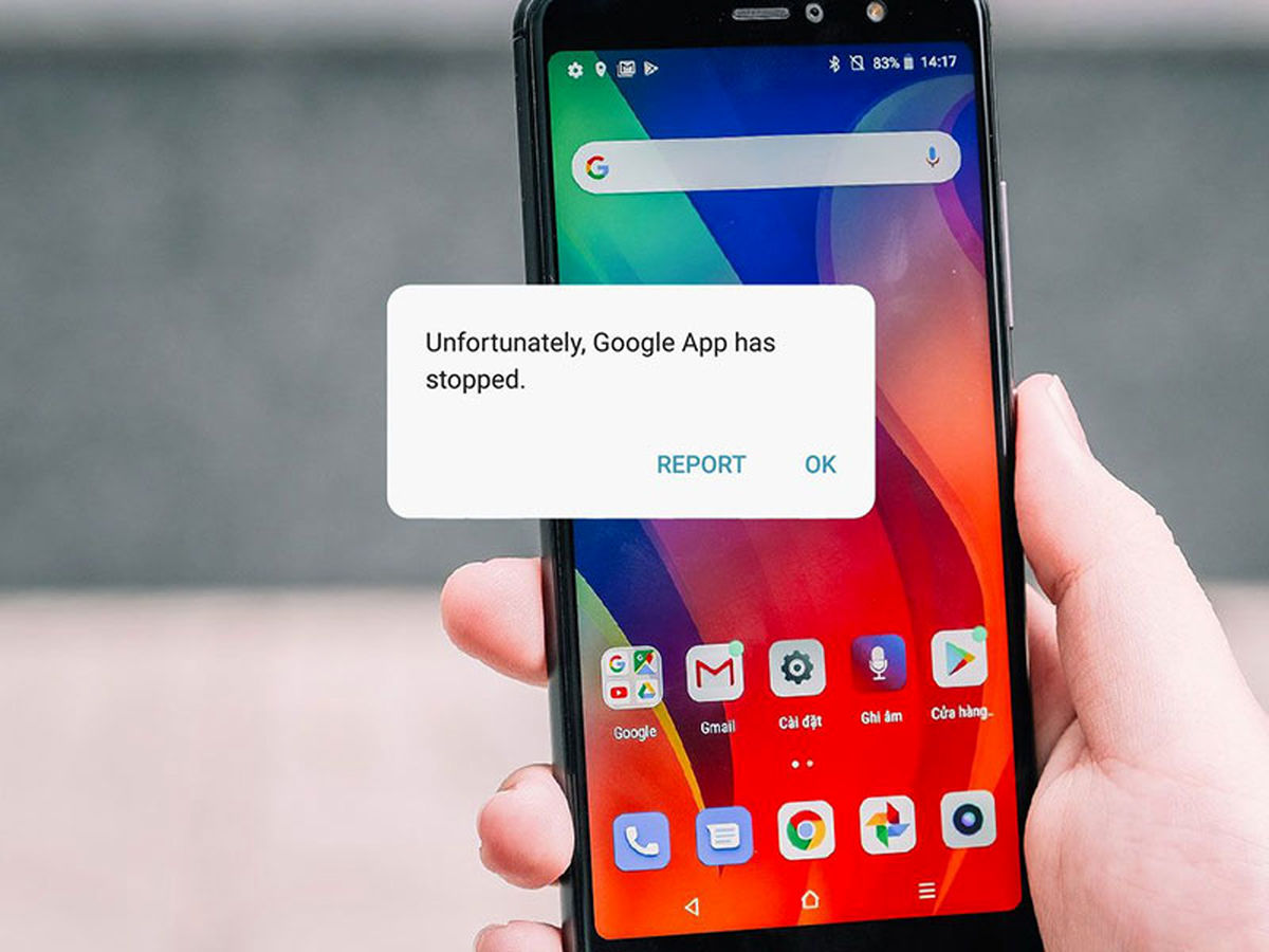 حل مشکل متوقف شدن برنامه های گوگل در گوشی | رفع خطای گوگل پلی