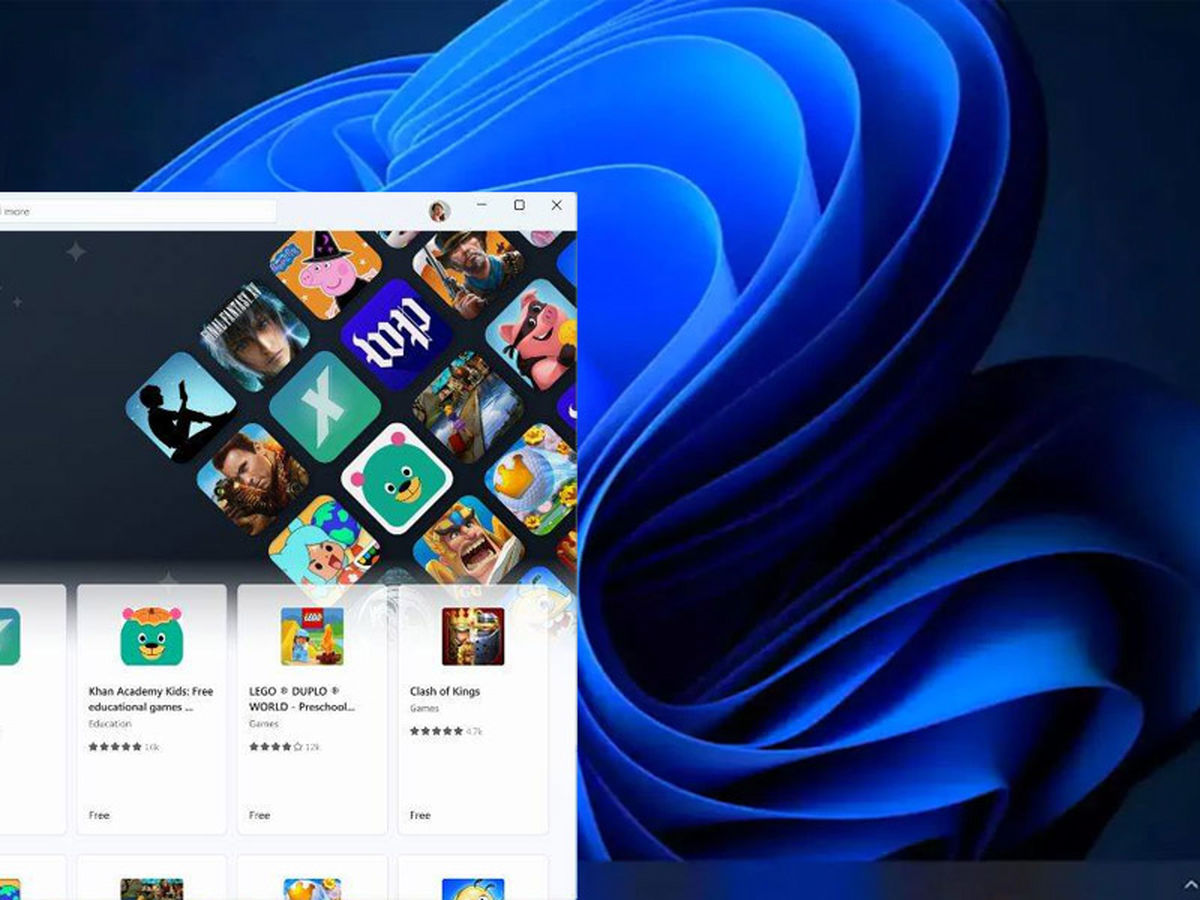 نخستین آپدیت ویندوز 11 با اجرای اپلیکیشن های اندرویدی