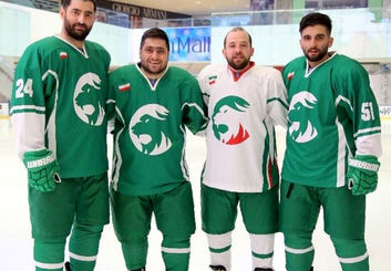 از لباس تیم ملی اسکیت هاکی روی یخ مردان رونمایی شد