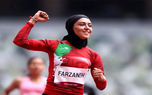مدال نقره فرزانه فصیحی در مسابقات دوومیدانی داخل سالن صربستان